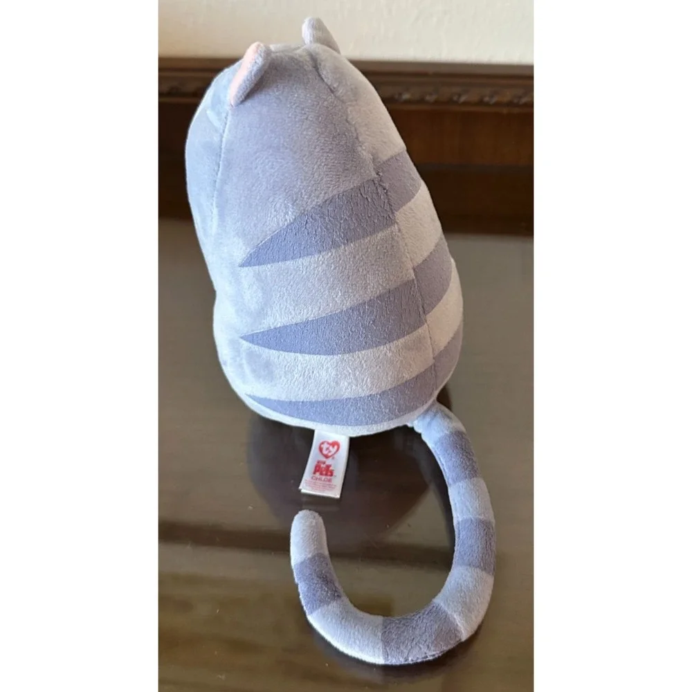 Ty Beanie Babies The Secret Life Of Pets 2 CHLOE Plush‎ Purple Cat 6''